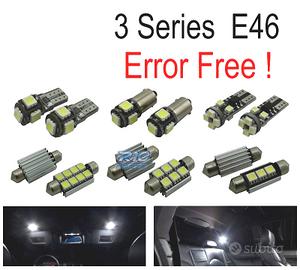 KIT 17 LAMPADE LED INTERNE BMW SERIE 3 E46 SEDAN C