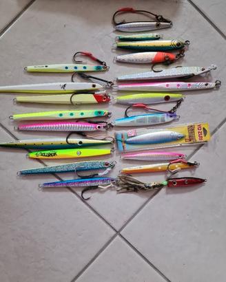 Artificiali Vertical Jigging con Borsa