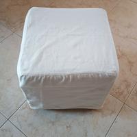 Puff alzata poggiapiedi legno