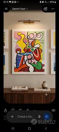 Tela copia ispirata Picasso
