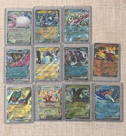 Carte Pokemon Ex full art- rare - perfette