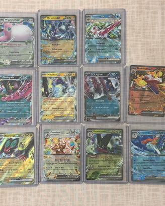 Carte Pokemon Ex full art- rare - perfette