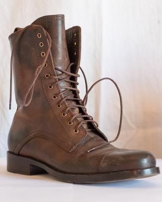 stivaletto marrone dolce e gabbana