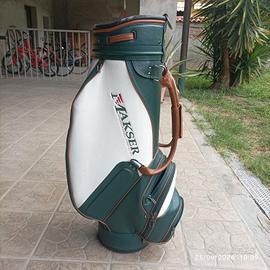 Sacca da golf cart Vintage.MAKSER BRIGATTI Millano