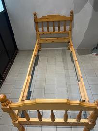 Struttura letto singolo