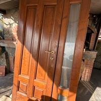 Porta in legno massello per esterno – NON blindata