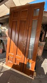 Porta in legno massello per esterno – NON blindata