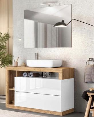 Mobile bagno nuovo con specchio