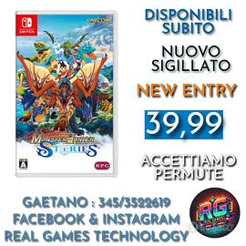 MONSTER HUNTER STORIES SWITCH NUOVO SIGILLATO