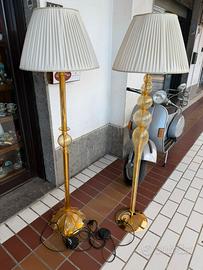 Coppia lampade vetro di Murano