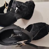 Scarpe nere con tacco 35, nere tuille