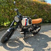 BMW r100r Dakar cafe race