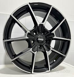 CERCHI IN LEGA JEEP RENEGADE COMPASS DA 18 POLLICI
