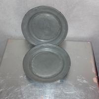 Piatti Antichi in peltro 