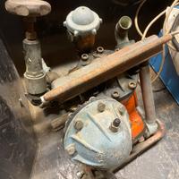 Pompa aspira acqua botte trattore