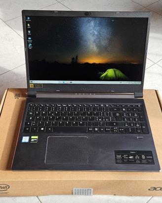 Acer Aspire 7 Intel i7-9750H, 1TB HDD, 128 SSD
