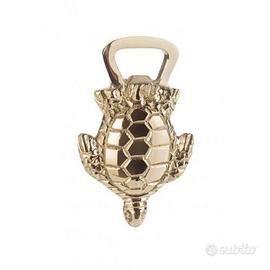 Apribottiglie Tartaruga in ottone leva capsule