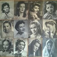 52 Ritagli Attrici da rivista di Film Cinema Teatr