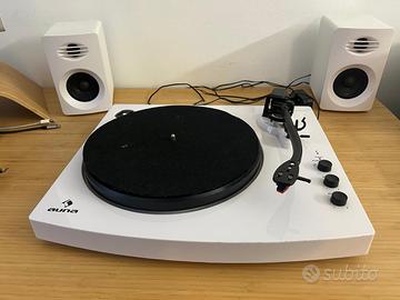 Giradischi AUNA TT-S9 con casse originali