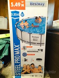 piscina Bestway steel pro max  5,49x1,22