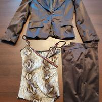 Tailleur luminoso  taglia L in perfette condizioni