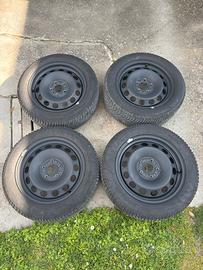 CERCHI+GOMME INVERNALI SKODA OCTAVIA