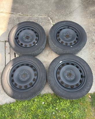 CERCHI+GOMME INVERNALI SKODA OCTAVIA