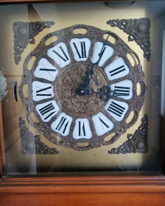 Orologio a pendolo da colonna antico / vintage in