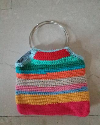 borsa multicolore 