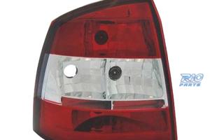 FANALI OPEL ASTRA G 3P 5P 97-04 ROSSO BIANCO