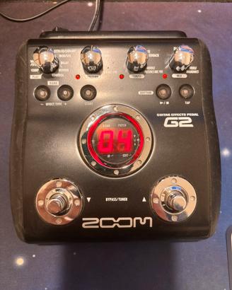 Zoom G2 multieffetto chitarra elettrica