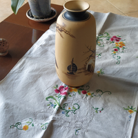 Vaso artigianale in coccio stile "Africa"