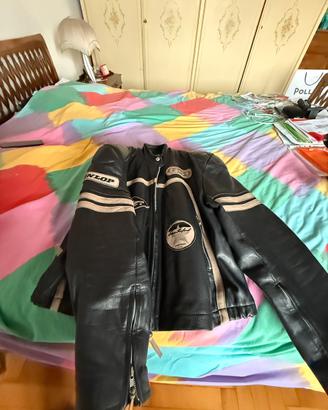 Giubbo moto pelle