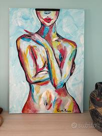 Quadro  “Dea bendata”