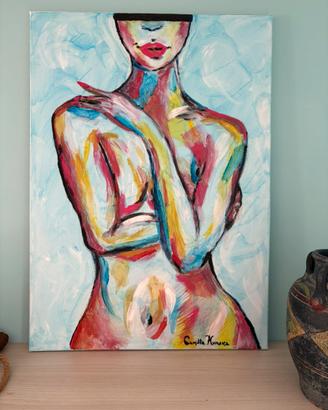 Quadro  “Dea bendata”