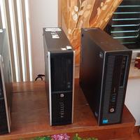 3 PC HP funzionanti senza hdd e senza RAM