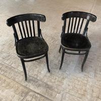 Sedie vintage in legno 14 pezzi