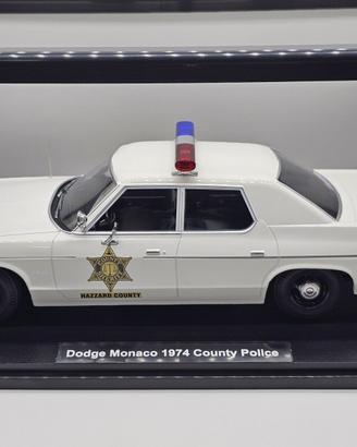 MODELLO AUTO DODGE MONACO POLICE HAZZARD NO BURAGO