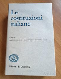 LE COSTITUZIONI ITALIANE - 1958
