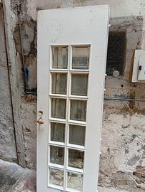 Porta blindata ferro pesante con specchio