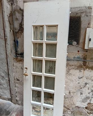 Porta blindata ferro pesante con specchio