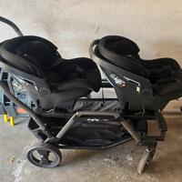 Trio gemellare peg perego