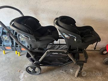 Trio gemellare peg perego