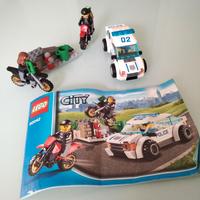 Set lego city 60042 completo con figure e istruzio