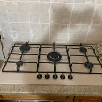 piano cottura 5 fuochi