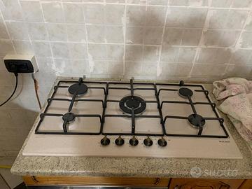 piano cottura 5 fuochi