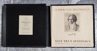 collezione delle nove sinfonie di beethoven