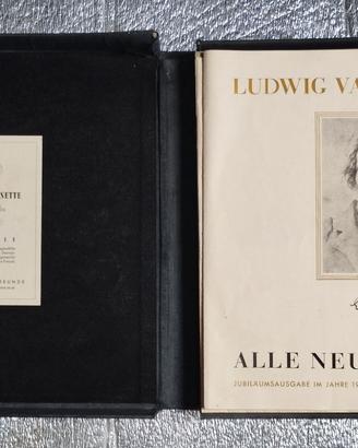 collezione delle nove sinfonie di beethoven