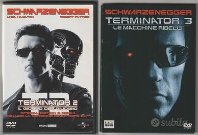 2 DVD Arnold Schwarzenegger Terminator 2-3