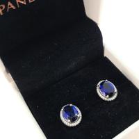 Pandora Orecchini Pietre Blu 290040C01